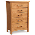 Monterey Five Drawer Dresser - Natural Cherry