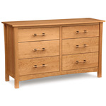 Monterey Six Drawer Dresser - Natural Cherry