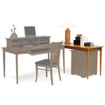 Sarah Return Desk - Natural Cherry