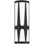 Royston Wall Sconce - Black / White