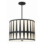 Royston Pendant - Black / White