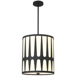 Royston Pendant - Black / White