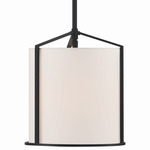 Carlyn Pendant - Black / White
