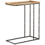 Boyles C Table - Black / Antique Brass