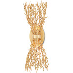 Sea Fan Wall Sconce - Gold Gilt