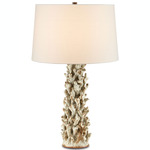 Staghorn Coral Table Lamp - White / Off White
