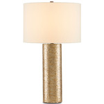 Glimmer Table Lamp - Gold / Eggshell