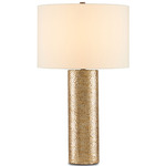Glimmer Table Lamp - Gold / Eggshell