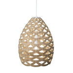 Tui Pendant - Bamboo Exterior / Bamboo Interior