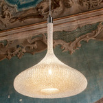 Luce Large Pendant - Black Chrome / Tin Plated