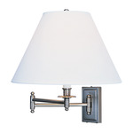 Kinetic Wall Swinger - Ascot White / Brushed Chrome