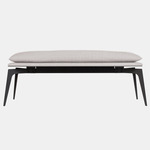 Prong Bench - Blackened Steel / Heather Gray