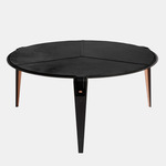 Bardot Coffee Table - Satin Copper / Black