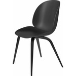 Beetle Dining Chair - Black Stained Beech / Black