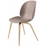 Beetle Dining Chair - Oak / Sweet Pink