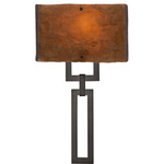 Carlyle Quattro Wall Sconce - Graphite / Bronze Granite