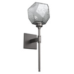 Gem Belvedere Wall Sconce - Graphite / Smoke