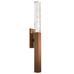 Axis Wall Sconce - Novel Brass / Clear