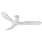 Swell Flush Smart Ceiling Fan - Matte White / Matte White