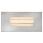 Dash 12V Outdoor Recessed Brick Light - Stainless Steel / Frosted