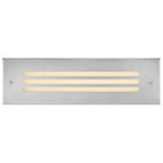 Dash 12V Outdoor Brick Light - Stainless Steel / Frosted