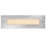 Dash 12V Outdoor Brick Light - Stainless Steel / Frosted
