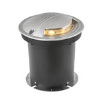 Flare 12V Outdoor Directional Well Light - Stainless Steel / Frosted