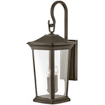 Bromley Outdoor Hanging Wall Light - Oil Rubbed Bronze / Clear