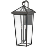 Alford Place Outdoor Wall Sconce - Oil Rubbed Bronze / Clear