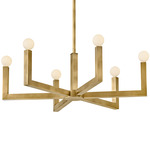 Ezra Chandelier - Heritage Brass