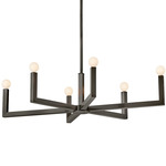 Ezra Linear Chandelier - Black Oxide