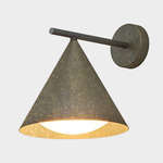 Cone Wall Sconce - Antique Brass