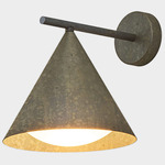 Cone Wall Sconce - Antique Brass