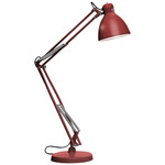 JJ Small Desk Lamp - Matte Amaranth Red