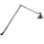 JJ Mid Adjustable Wall Light with Mounting Bracket - Rust Brown