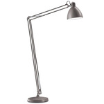 JJ Mid Reading Floor Lamp - Matte Sable Grey