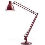 JJ Large Indoor Floor Lamp - Matte Amaranth Red