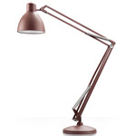 JJ Large Indoor Floor Lamp - Rust Brown