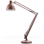 JJ Large Indoor Floor Lamp - Rust Brown