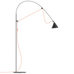 Ayno Floor Lamp - Black / Black