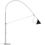 Ayno Floor Lamp - Black / Black