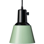 K831 Pendant - Black / Pale Green