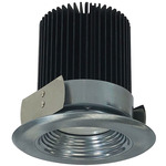 Marquise II 4IN 18W Round Baffle Downlight - Natural Metal Baffle / Natural Metal Flange