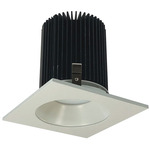 Marquise II 4IN 18W Square Reflector Downlight - White Reflector / White Flange