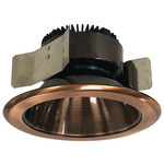 Marquise II 5IN 15W Round Open Reflector Downlight - Copper Reflector / Copper Flange