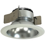 Marquise II 5IN 15W Round Open Reflector Downlight - Diffused Clear Reflector / White Flange