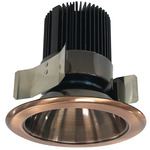 Marquise II 5IN 18W Round Open Reflector Downlight - Copper Reflector / Copper Flange