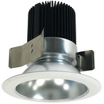 Marquise II 5IN 18W Round Open Reflector Downlight - Diffused Clear Reflector / White Flange