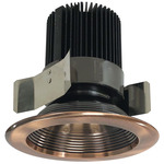Marquise II 5IN 18W Round Baffle Downlight - Copper Baffle / Copper Flange
