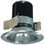 Marquise II 5IN 18W Round Baffle Downlight - Natural Metal Baffle / Natural Metal Flange